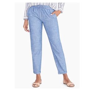 J.Crew Chambray Drawstring Pants